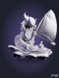 Фигурка Линк Chibi Link из игры The Legend of Zelda: The Wind Waker под покрас 8.5 см