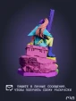 Фигурка Триггер из игры Zenless Zone Zero под покрас 30 см