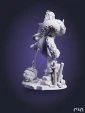 Фигурка Йидхари из игры Zenless Zone Zero под покрас 30 см
