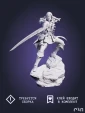 Фигурка Охотница из игры Monster Hunter под покрас 30 см