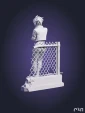 Фигурка Инвисигал Invisigal из игры Диспетч Dispatch под покрас 20 см