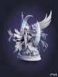 Фигурка Колумбина из игры Геншин Импакт под покрас 35,8 см из цветной смолы