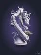 Фигурка Е Шунгуан из игры Zenless Zone Zero 34,3 см из цветной смолы