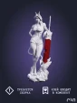 Фигурка Малевола Malevola из игры Диспетч Dispatch под покрас 34 см из цветной смолы