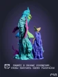 Фигурка Йеннифер из игры Ведьмак под покрас 25 см для сборки