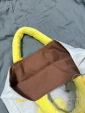 Шопер сумка желтая яркая летняя