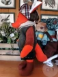 текстильный декор фигурка 