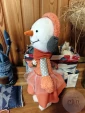 текстильный декор фигурка СнегоВика, 35 см
