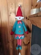 текстильный декор фигурка 