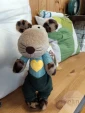 текстильный декор фигурка 