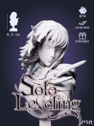 Фигурка бюст Чха Хэин Cha Hae-In из аниме Solo Leveling под покрас 6,3 см