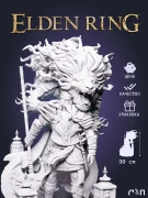 Фигурка Годфри Godfrey из игры Elden Ring под покрас 30 см