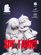 Фигурка Аня и собака Бонд из аниме Шпионская семья Spy x Family под покрас 12.3 см