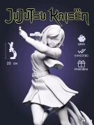 Фигурка Нобара Кугисаки Nobara из аниме Магическая битва Jujutsu Kaisen под покрас 25 см