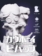 Фигурка чибик Эйн и Эдвард Chibi Ein & Edward из аниме Ковбой Бибоп Cowboy Bebop под покрас 7.1 см