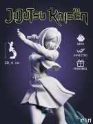 Фигурка Нобара Кугисаки Nobara из аниме Магическая битва Jujutsu Kaisen под покрас 20.4 см