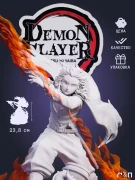 Фигурка Ренгоку Rengoku из аниме Клинок, рассекающий демонов Demon Slayer под покрас 23,8 см
