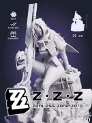Фигурка Триггер из игры Zenless Zone Zero под покрас 35 см