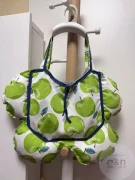 Мягкая сумка с яблоками