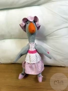текстильный декор фигурка 