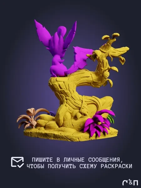 Покемон Лифеон Leafeon из аниме Pokemon под покрас 8,5 см Покемон Лифеон Leafeon из аниме Pokemon под покрас 8,5 см
