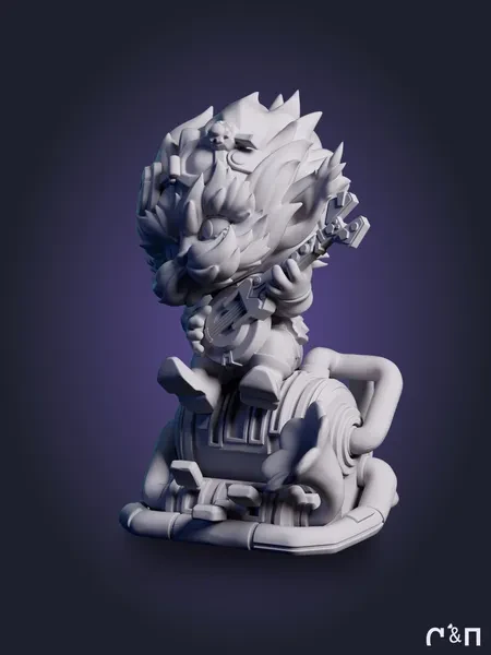 Хеймердингер Heimerdinger Chibi из сериала Аркейн Arcane под покрас 7,4 см для сборки Хеймердингер Heimerdinger Chibi из сериала Аркейн Arcane под покрас 7,4 см для сборки