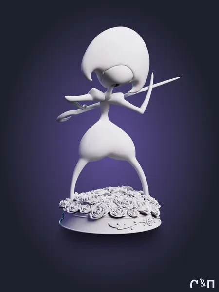Лейс Lace из игры Hollow Knight Silksong под покрас 13,6 см Лейс Lace из игры Hollow Knight Silksong под покрас 13,6 см
