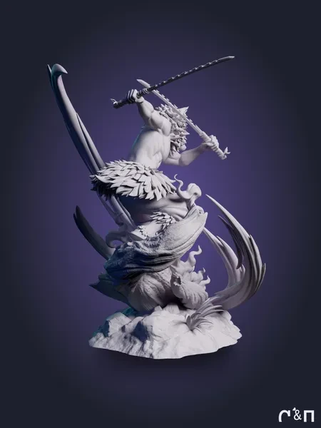 Иноске Inosuke из аниме Клинок, рассекающий демонов Demon Slayer под покрас 22,4 см Иноске Inosuke из аниме Клинок, рассекающий демонов Demon Slayer под покрас 22,4 см