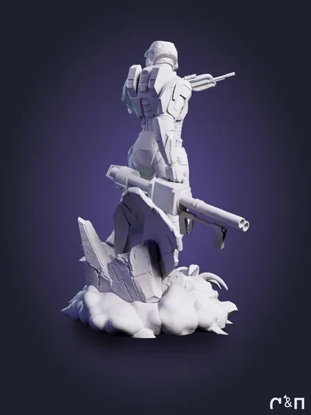 Мастер Чиф Master Chief из игры Halo под покрас 30 см Мастер Чиф Master Chief из игры Halo под покрас 30 см
