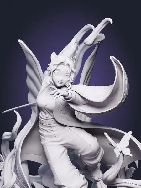 Шинобу Shinobu из аниме Клинок, рассекающий демонов Demon Slayer под покрас 25 см Шинобу Shinobu из аниме Клинок, рассекающий демонов Demon Slayer под покрас 25 см