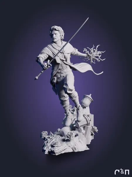 Густав Gustave из игры Clair Obscur: Expedition 33 под покрас 25 см Густав Gustave из игры Clair Obscur: Expedition 33 под покрас 25 см