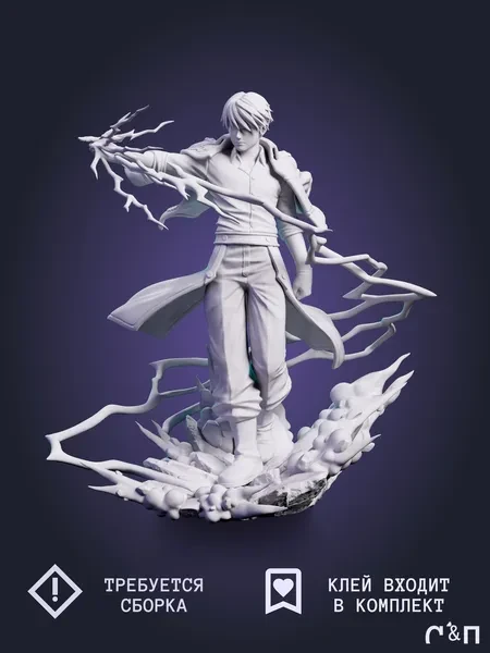 Рой Мустанг Roy Mustang из аниме Fullmetal Alchemist Стальной Алхимик под покрас 25 см Рой Мустанг Roy Mustang из аниме Fullmetal Alchemist Стальной Алхимик под покрас 25 см