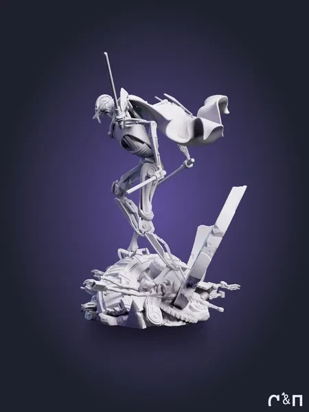 Генерал Гривус General Grievous из фильма Звёздные Войны Star Wars под покрас 30 см Генерал Гривус General Grievous из фильма Звёздные Войны Star Wars под покрас 30 см
