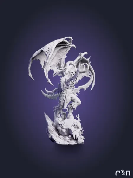 Иллидан Illidan из игры WoW World of Warcraft под покрас 25 см Иллидан Illidan из игры WoW World of Warcraft под покрас 25 см
