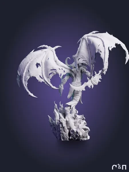 Иллидан Illidan из игры WoW World of Warcraft под покрас 25 см Иллидан Illidan из игры WoW World of Warcraft под покрас 25 см