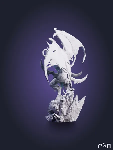 Иллидан Illidan из игры WoW World of Warcraft под покрас 25 см Иллидан Illidan из игры WoW World of Warcraft под покрас 25 см