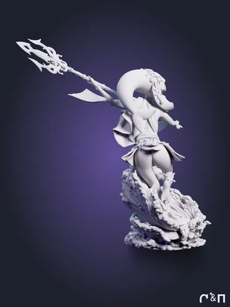 Мифа Mipha из игры Zelda BOTW The Legend of Zelda: Breath of the Wild под покрас 19.4 см Мифа Mipha из игры Zelda BOTW The Legend of Zelda: Breath of the Wild под покрас 19.4 см