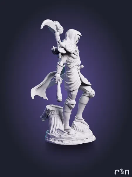 Танатос Thanatos из игры Hades под покрас 30 см Танатос Thanatos из игры Hades под покрас 30 см