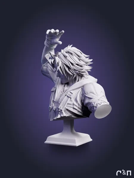 бюст Тидус Tidus из игры Final Fantasy X под покрас 8.4 см бюст Тидус Tidus из игры Final Fantasy X под покрас 8.4 см