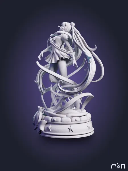 Сейлор Мун Sailor Moon из аниме под покрас 20 см Сейлор Мун Sailor Moon из аниме под покрас 20 см