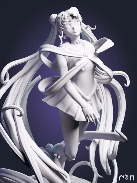 Сейлор Мун Sailor Moon из аниме под покрас 20 см Сейлор Мун Sailor Moon из аниме под покрас 20 см