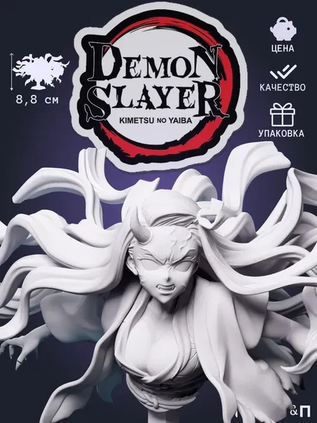 бюст Недзуко Nezuko из аниме Клинок, рассекающий демонов Demon Slayer под покрас 8,8 см бюст Недзуко Nezuko из аниме Клинок, рассекающий демонов Demon Slayer под покрас 8,8 см
