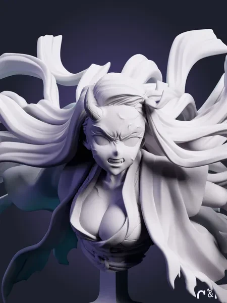 бюст Недзуко Nezuko из аниме Клинок, рассекающий демонов Demon Slayer под покрас 8,8 см бюст Недзуко Nezuko из аниме Клинок, рассекающий демонов Demon Slayer под покрас 8,8 см