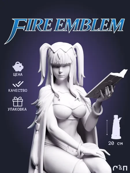 Тарья Tharja из игры Fire Emblem под покрас 20 см Тарья Tharja из игры Fire Emblem под покрас 20 см