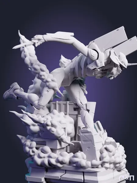 Евангелион-01 Eva-01 из аниме Evangelion под покрас 20 см Евангелион-01 Eva-01 из аниме Evangelion под покрас 20 см