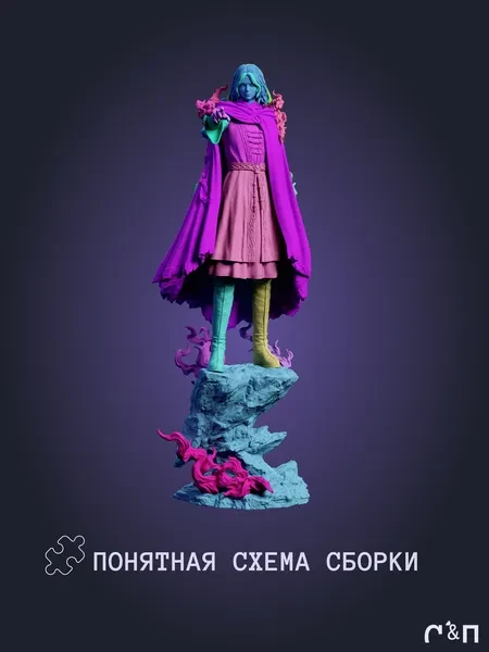 Мелина Melina из игры Elden Ring под покрас 25.4 см Мелина Melina из игры Elden Ring под покрас 25.4 см