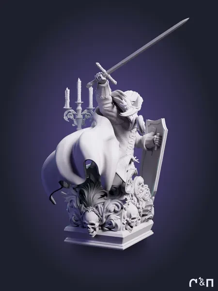 Алукард и Мария Alucard & Maria из игры Castlevania: Symphony of the Night под покрас 25.8 см Алукард и Мария Alucard & Maria из игры Castlevania: Symphony of the Night под покрас 25.8 см