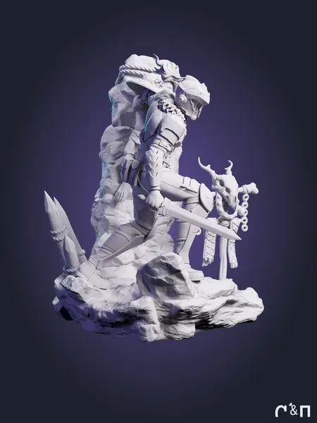 Истребитель гоблинов Goblin Slayer из аниме под покрас 25 см Истребитель гоблинов Goblin Slayer из аниме под покрас 25 см