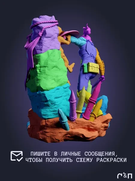 Истребитель гоблинов Goblin Slayer из аниме под покрас 25 см Истребитель гоблинов Goblin Slayer из аниме под покрас 25 см