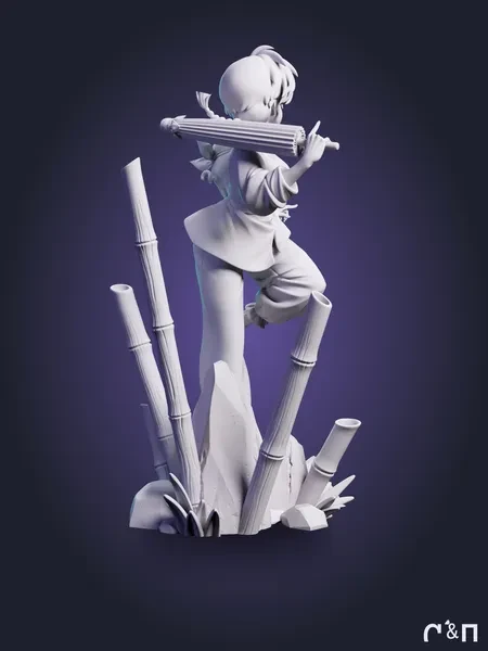 Ранма 1/2 Ranma из аниме под покрас 25 см Ранма 1/2 Ranma из аниме под покрас 25 см